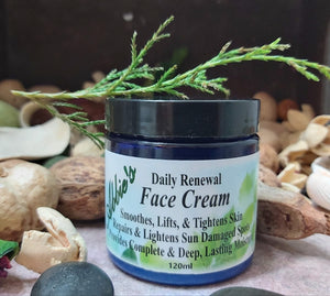 Daily Renewal Face Cream 120ml - Abbie's Natural Skin Care Products
