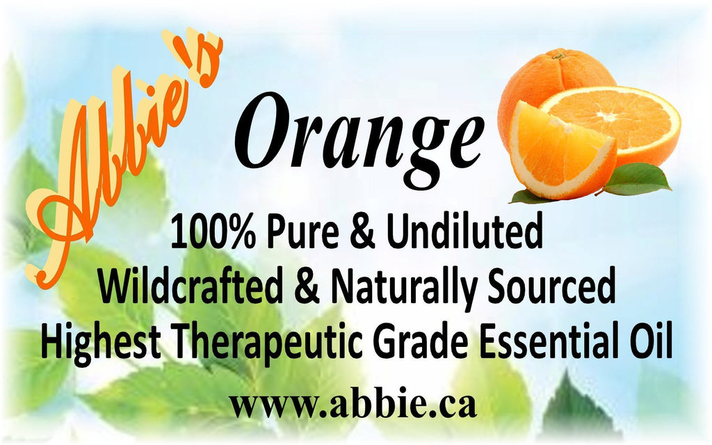 Orange Essential Oil 15ml - Abbie's Natural Skin Care Products