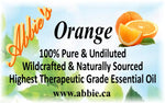 Orange Essential Oil 15ml - Abbie's Natural Skin Care Products