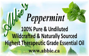 Peppermint Essential Oil 15ml - Abbie's Natural Skin Care Products