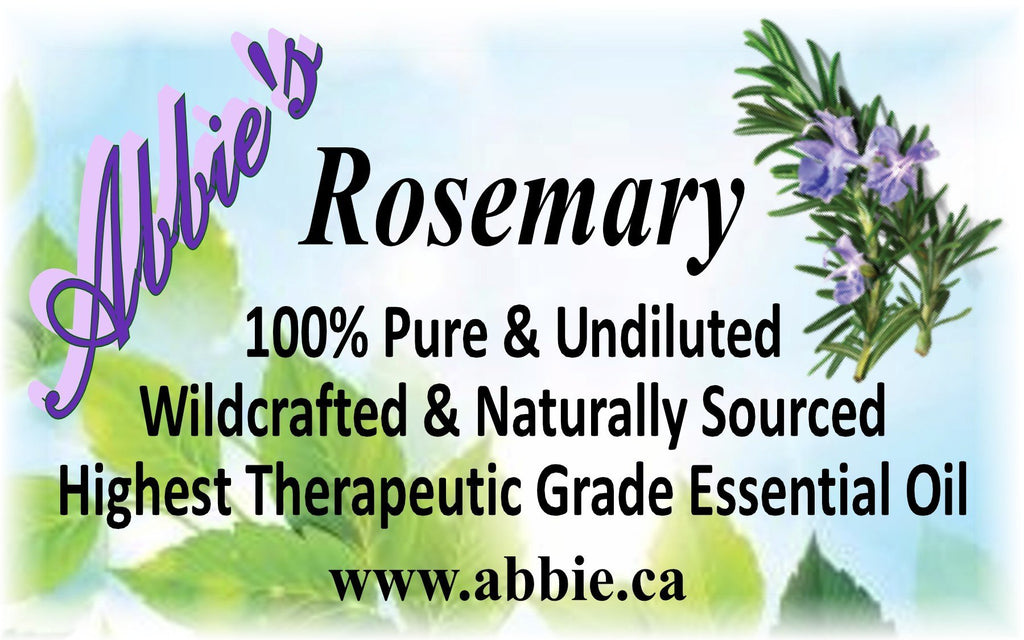 Rosemary Essential Oil 15ml - Abbie's Natural Skin Care Products