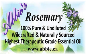 Rosemary Essential Oil 15ml - Abbie's Natural Skin Care Products